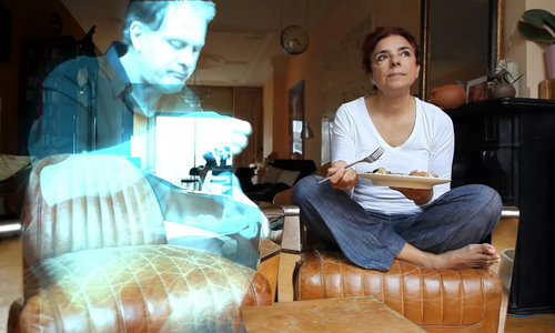 trouwen met hologram