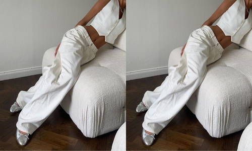 witte jeans combineren