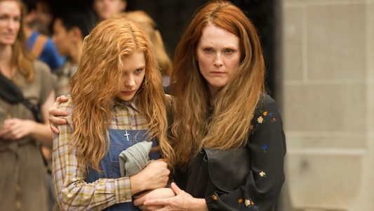 Scène uit de film Carrie met Chloë Grace Moretz.