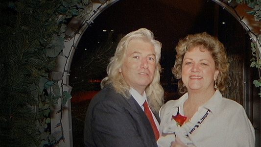 Twee personen uit Netflix Documentaire The Widower: 'Til death do us part