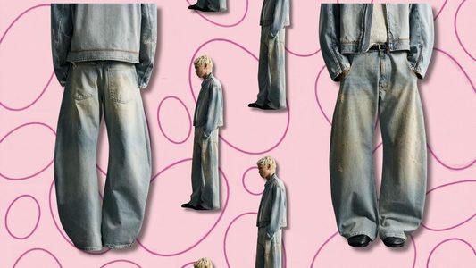 Barrel jeans van Zara