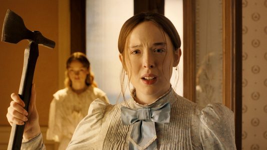 Lizzie Borden met een bijl