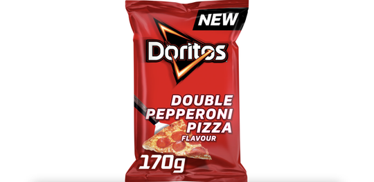 doritos double pepperoni pizza