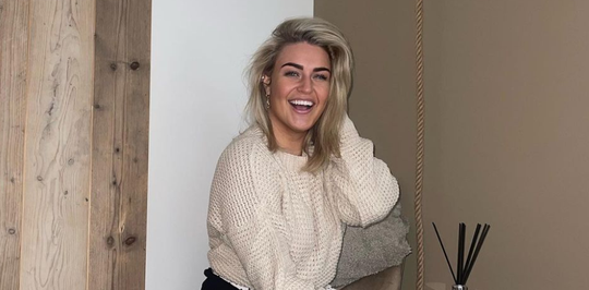 jill goede gaat uit de kleren op Instagram