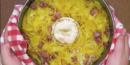spaghetti-taart