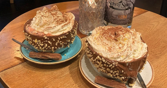 Illustratie voor: Nutella latte is de nieuwe warme chocolademelk