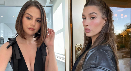 Hailey Bieber Selena Gomez