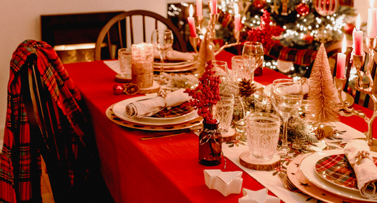 kerstmenu sterrenbeeld