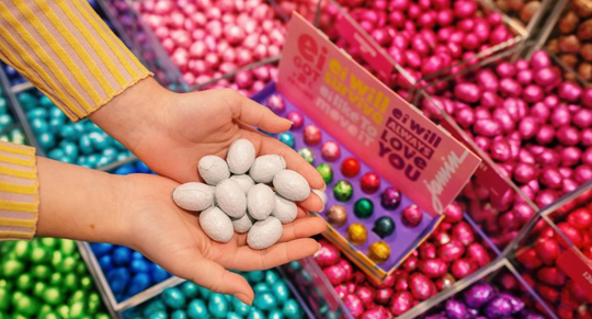 Jamin paaseitjes nieuwe smaken