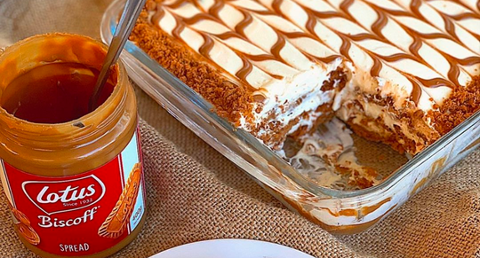Lotus Speculoos lasagne