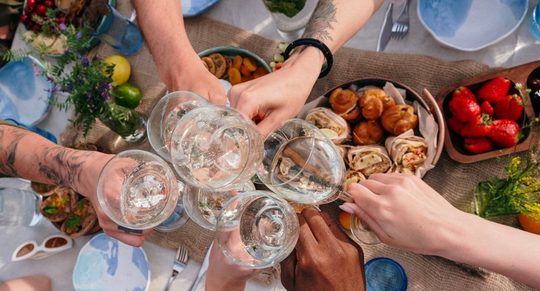 onbeperkt cava bij een brunch