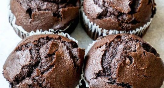 gezonde chocolade muffins