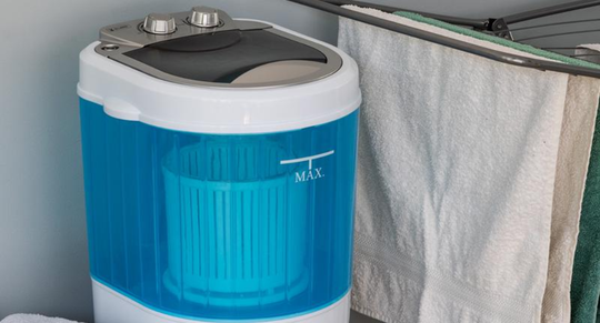 mini-wasmachine Action to-go vakantie reis camping