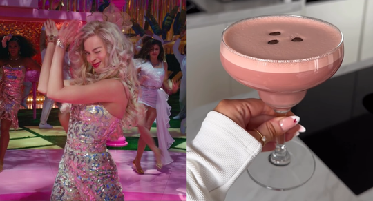 roze Barbie Espresso Martini