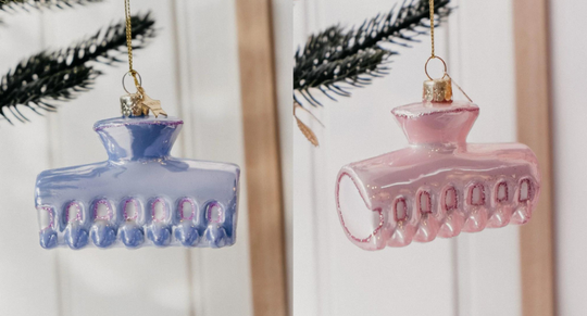 haarclip ornament kerstboom
