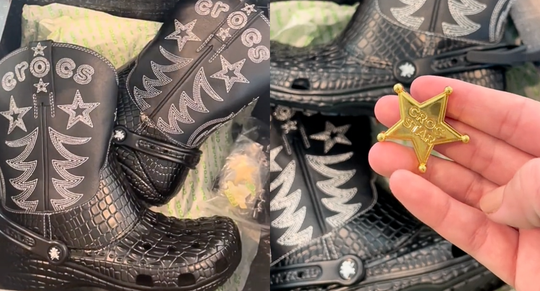 crocs cowboylaarzen