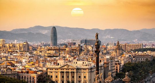 barcelona met trein