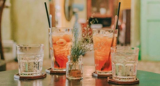 calorie arme drankjes voor op het terras