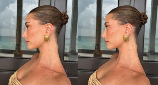 slicked back bun maakt je kaal