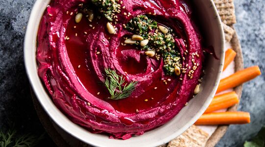 Illustratie voor: 3x de lekkerste recepten voor hummus