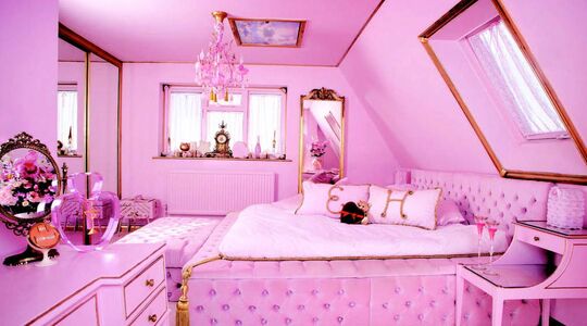 Illustratie voor: Deze roze woning is een pink paradise