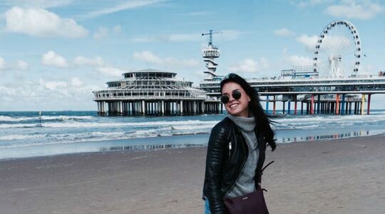 Illustratie voor: De cityguide voor Den Haag en Scheveningen