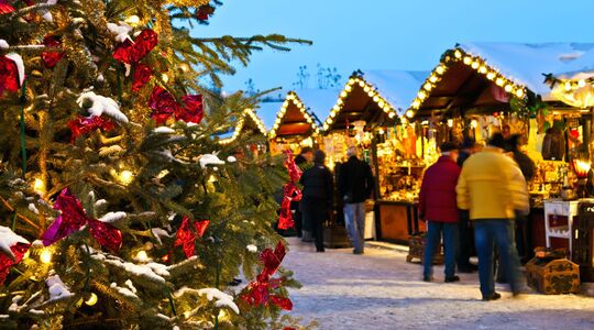Illustratie voor: De gezelligste kerstmarken van Nederland vind je hier