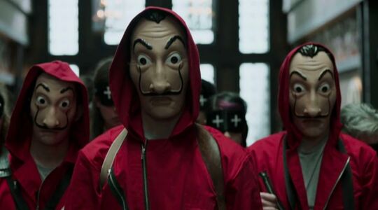 Illustratie voor: Netflix tip voor Pasen: La Casa de Papel