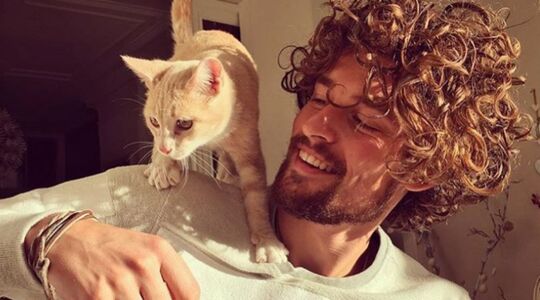 Illustratie voor: Het Nederlandse topmodel Wouter Peelen is weer vrijgezel