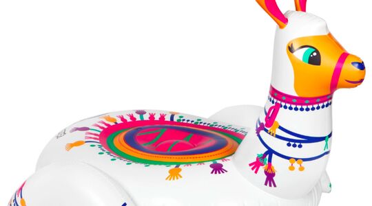 Illustratie voor: Doei unicorn, wij willen de lama floatie