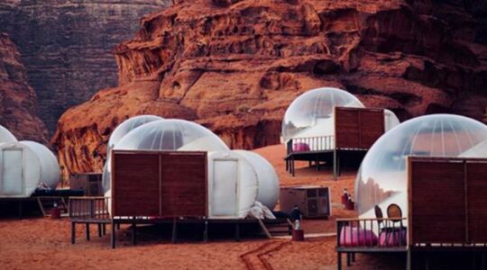 Illustratie voor: Voor op je bucketlist: Wadi Rum Bubble