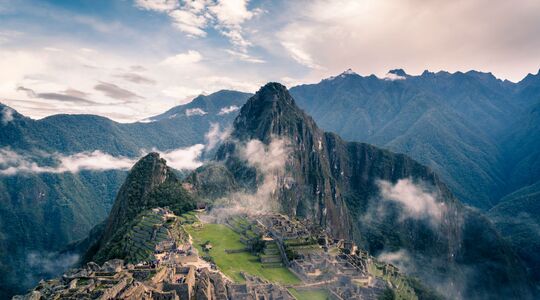 Illustratie voor: Wederom weer een prachtig natuurverschijnsel: de rode rivier in Peru