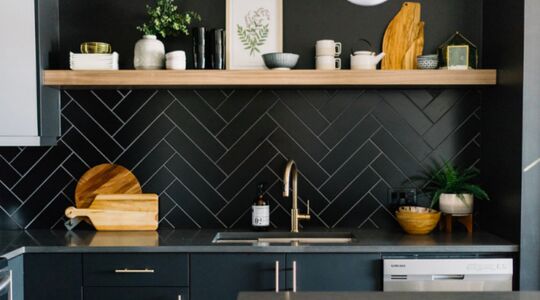 zwarte keuken trend