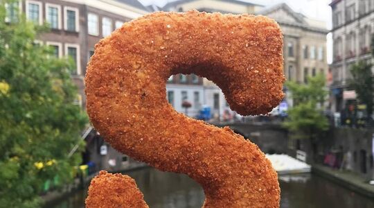 Illustratie voor: De kroketletter: jouw nieuwe favo Sinterklaassnack