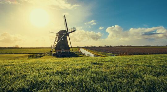 Illustratie voor: De ultieme vakantie in eigen land: overnachten in een windmolen!