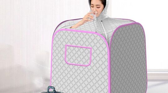 Illustratie voor: Genieten van je eigen wellness in huis? Met deze mobiele saunabox kan dat zeker!