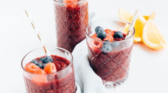 Illustratie voor: Dé cocktail voor de zomer: de Sangria slushie!