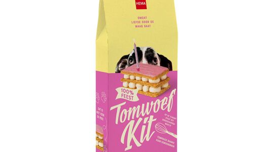 Illustratie voor: HEMA komt met tompouce voor honden speciaal voor dierendag