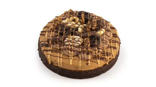 pretzel brownie karameltaart