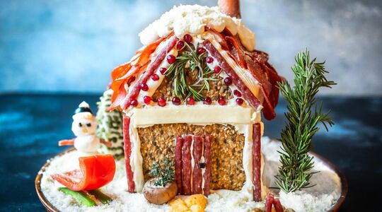 Illustratie voor: Charcuterie chalets zijn de nieuwe peperkoekhuisjes