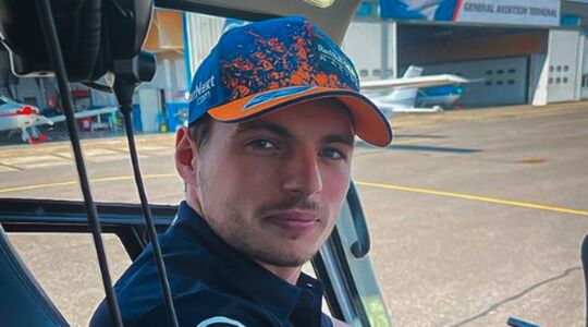 de vriendin van Max Verstappen