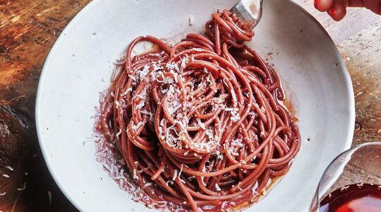 rode-wijn-spaghetti