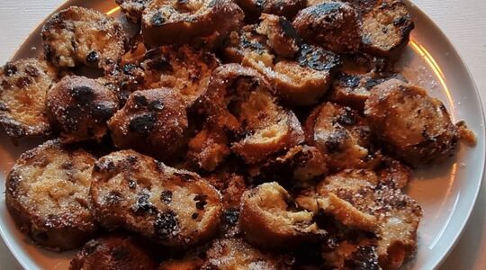 overgebleven oliebollen