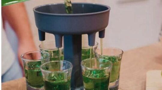 Shotjes snel inschenken