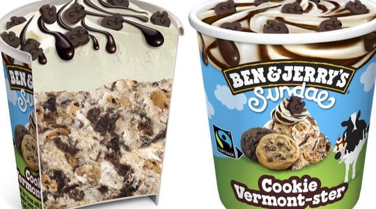 Illustratie voor: Ben & Jerry’s heeft 4 nieuwe sundae ijssmaken die jij moet proberen