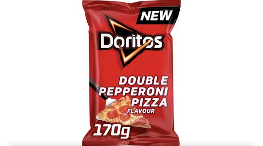 doritos double pepperoni pizza