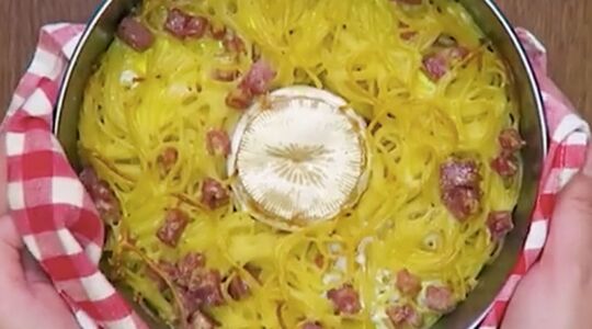 spaghetti-taart