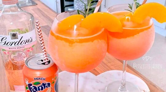 perzik gin rose frozen