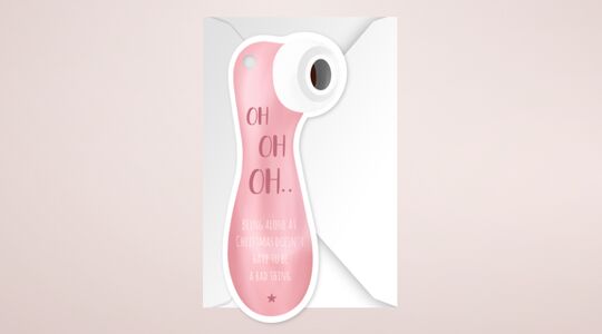 grappie Satisfyer kerstkaart
