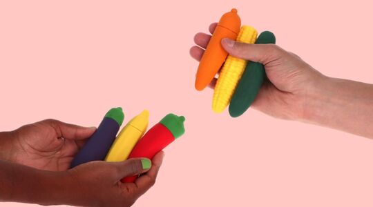 Vegan Toys vorm groente en fruit